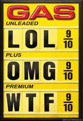 The price of gas