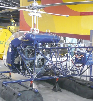 A Bell Helicopters model 47